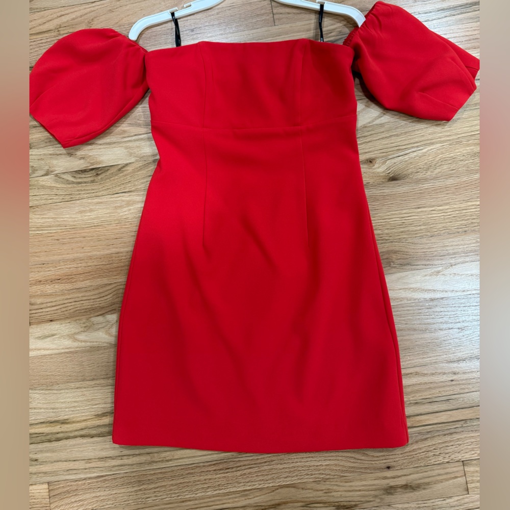 Marciano red mini dress